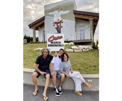 FIRST NIGHT OF THE GUYS IN MARCO SIMONCELLI'S HOME